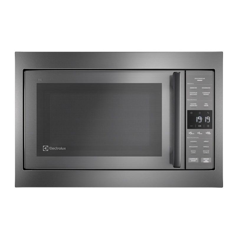 mas出品 Micro-ondas de Embutir Electrolux 34L cor Inox Experience com